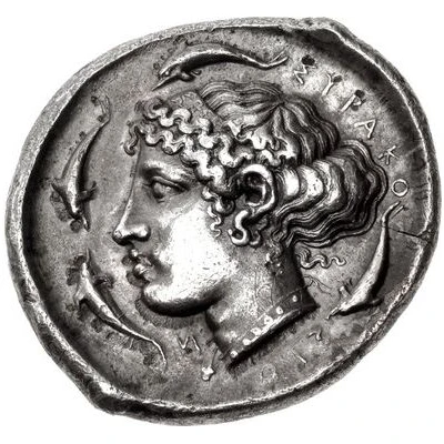 Tetradrachm 413 BC - 405 BC back