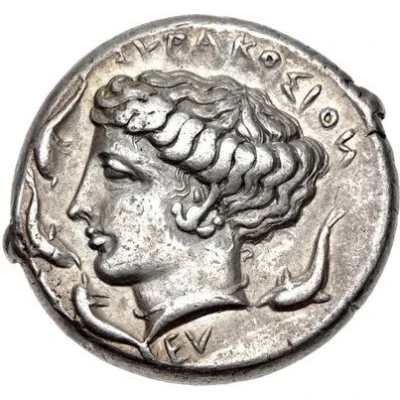 Tetradrachm 413 BC - 405 BC back