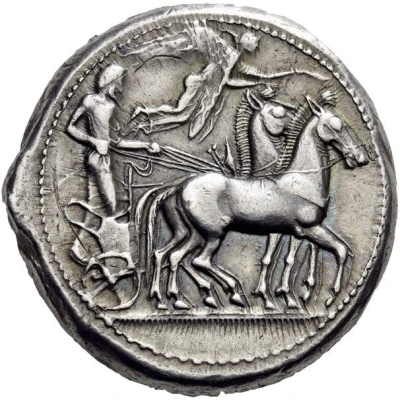 Tetradrachm 485 BC - 466 BC front