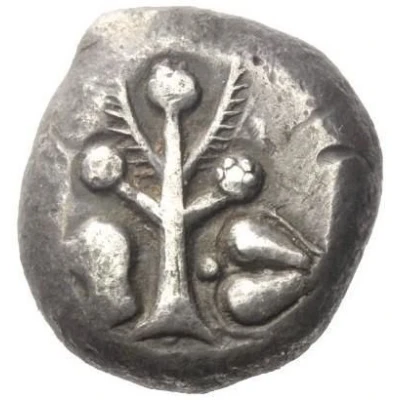 Tetradrachm 570 BC - 520 BC front