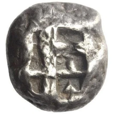 Tetradrachm 570 BC - 520 BC back