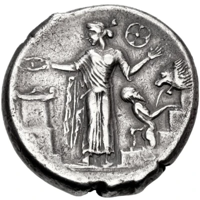 Tetradrachm 455 BC - 440 BC back