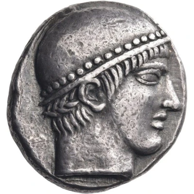 Tetradrachm 457 BC - 455 BC front