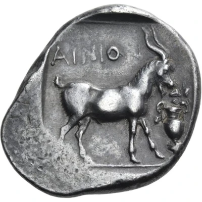 Tetradrachm 400 BC - 370 BC back