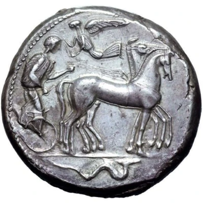 Tetradrachm 470 BC - 466 BC front