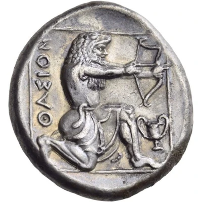 Tetradrachm 350 BC back