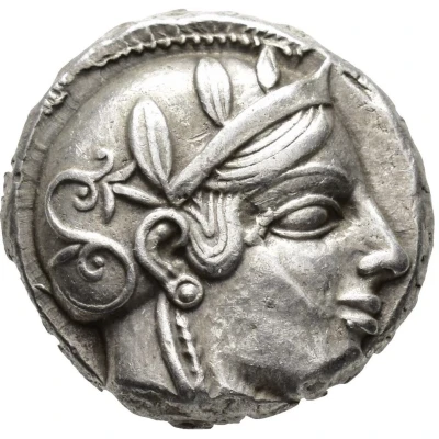 Tetradrachm 460 BC - 454 BC front