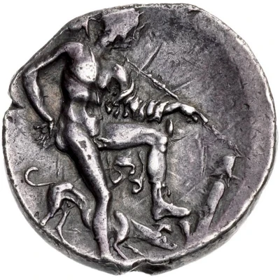 Tetradrachm 390 BC - 385 BC back