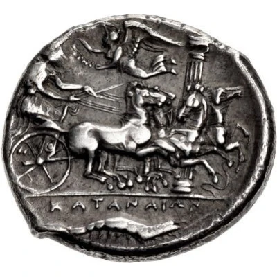 Tetradrachm 405 BC - 402 BC back