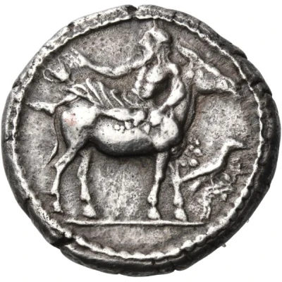 Tetradrachm 460 BC - 423 BC front