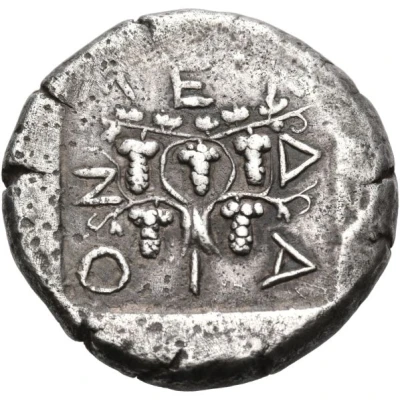 Tetradrachm 460 BC - 423 BC back