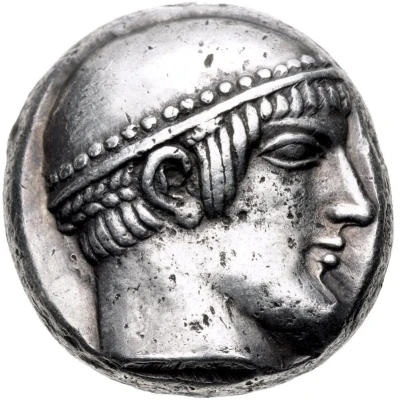 Tetradrachm 461 BC - 458 BC front