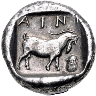 Tetradrachm 461 BC - 458 BC back