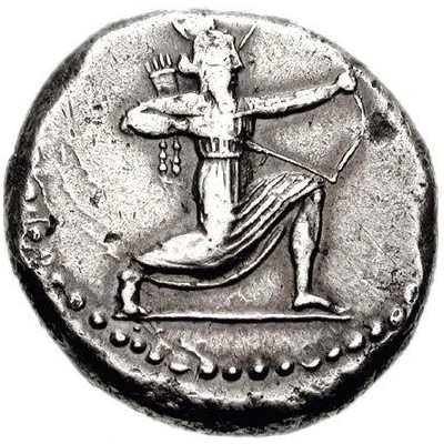 Tetradrachm 350 BC - 340 BC front