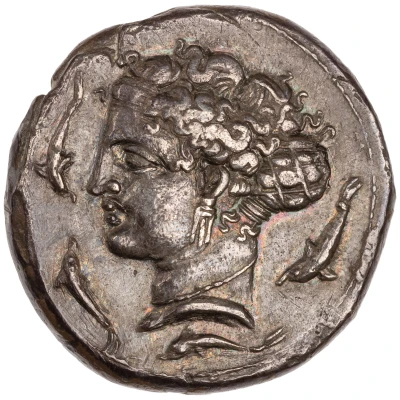 Tetradrachm 405 BC - 397 BC front