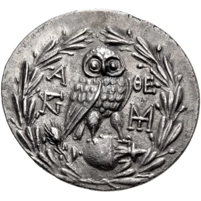 Tetradrachm 165 BC - 148 BC back