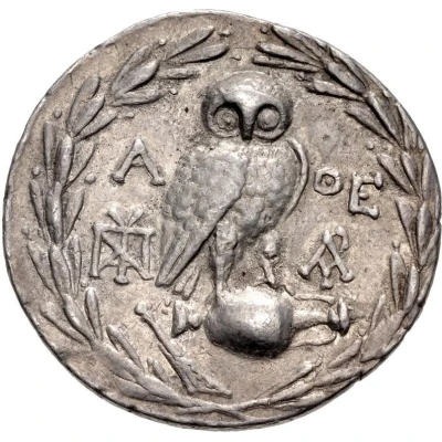 Tetradrachm 165 BC - 148 BC back