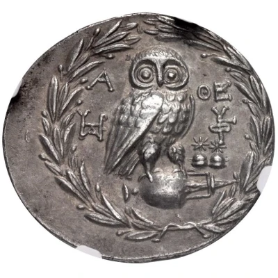 Tetradrachm 165 BC - 148 BC back