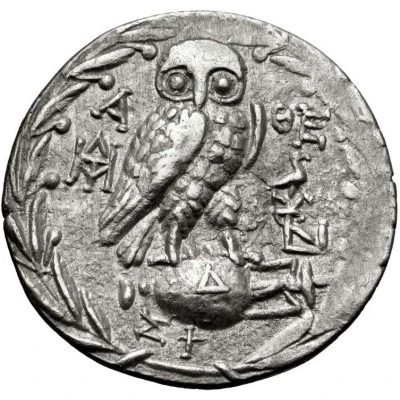 Tetradrachm 165 BC - 149 BC back