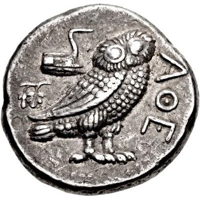 Tetradrachm 295 BC - 283 BC back