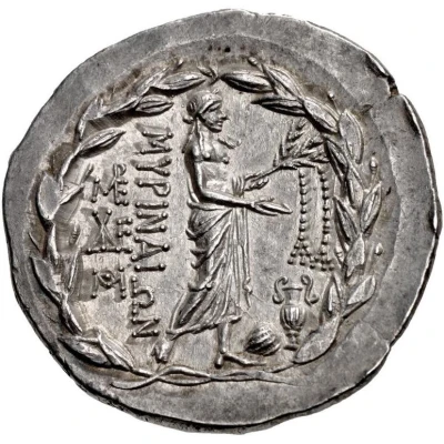 Tetradrachm 160 BC - 143 BC back