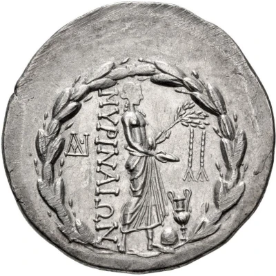 Tetradrachm 155 BC - 143 BC back