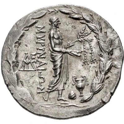 Tetradrachm 155 BC - 143 BC back