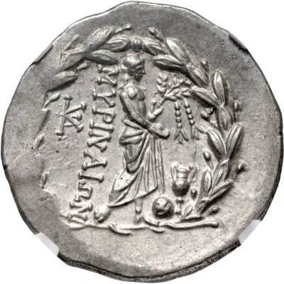 Tetradrachm 155 BC - 143 BC back