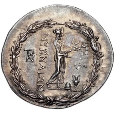 Tetradrachm 155 BC - 145 BC back