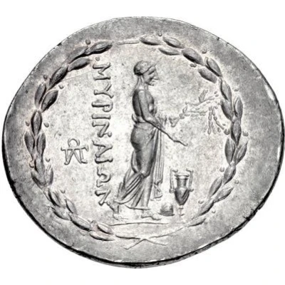 Tetradrachm 155 BC - 145 BC back