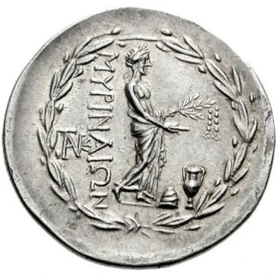 Tetradrachm 155 BC - 145 BC back