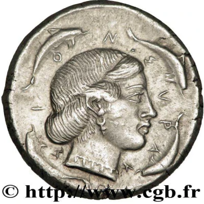 Tetradrachm 485 BC - 440 BC front