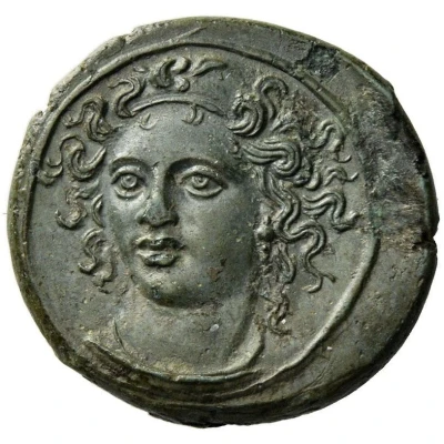 Tetras Syracuse - head ¾ left 415 BC - 405 BC front