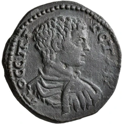 Tetrassarion - Geta as caesar ΓЄΡMANIKOΠOΛЄΩC / Є-T / CЄI front