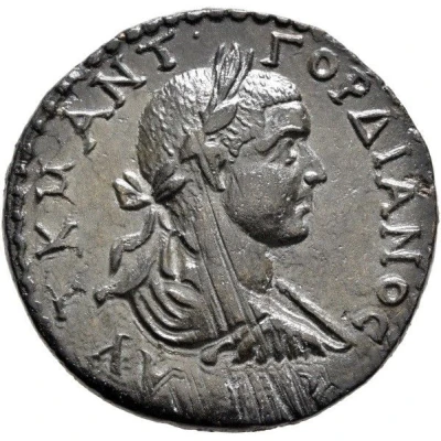 Tetrassarion - Gordian III ΚΑΡΑΛΛΙΩΤΩΝ; Carallia front