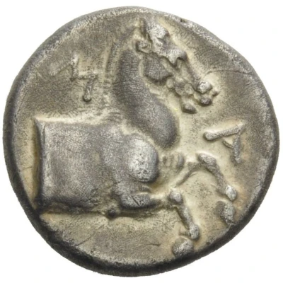 Tetrobol - Aristoleon 386 BC - 347 BC front