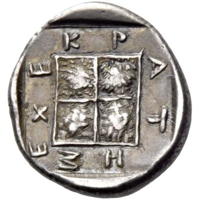 Tetrobol - Echekrates 373 BC back