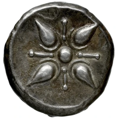 Tetrobol - Hecatomnus Mylasa 392 BC - 377 BC back