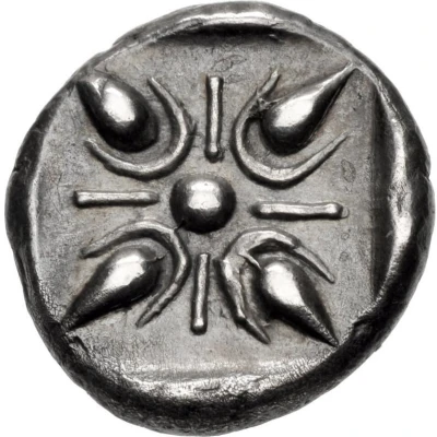 Tetrobol - Hecatomnus Mylasa 392 BC - 377 BC back