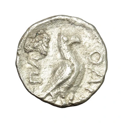 Tetrobol Patraos type 335 BC - 300 BC back