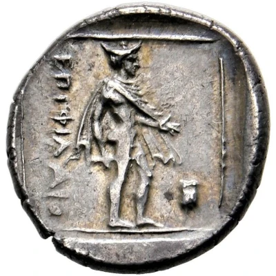 Tetrobol - Philaios 411 BC - 385 BC back