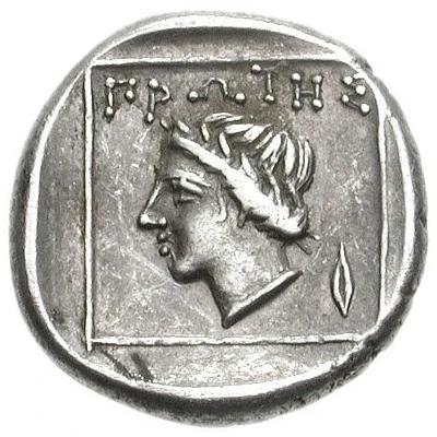 Tetrobol - Protes 411 BC - 385 BC back