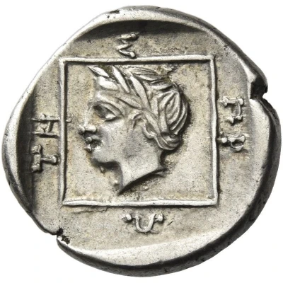 Tetrobol - Protes 411 BC - 385 BC back