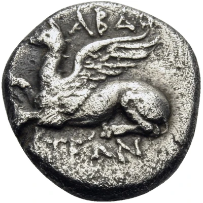 Tetrobol - Pythokleos 328 BC - 327 BC front