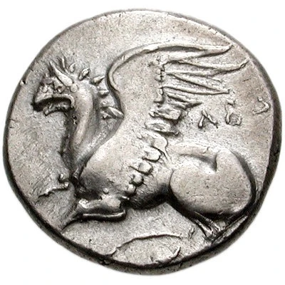 Tetrobol - Rhomenmonos 386 BC - 375 BC front