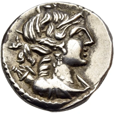 Tetrobol "light drachm" A Δ 130 BC - 121 BC front