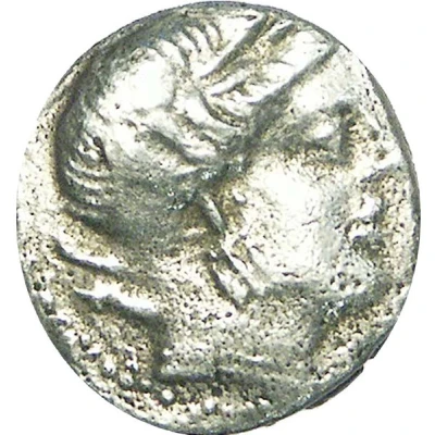 Tetrobol "light drachm" Trident 220 BC - 200 BC front