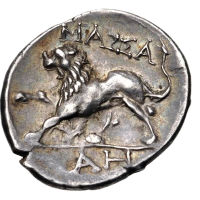 Tetrobol "light drachm" 125 BC - 90 BC back