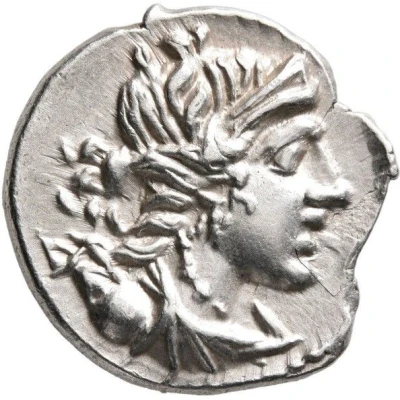 Tetrobol "light drachm" 125 BC - 90 BC front