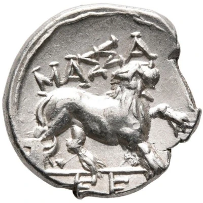 Tetrobol "light drachm" 125 BC - 90 BC back